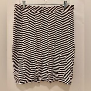 Maeve Stretchy Pencil Skirt || large